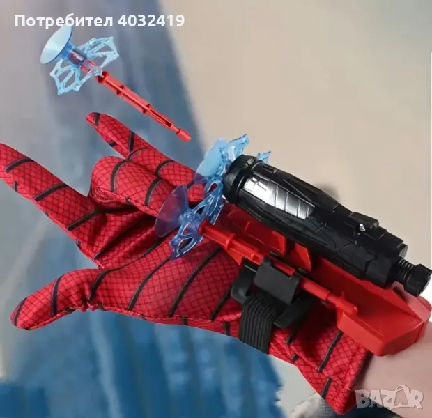 Детска играчка ръкавица спайдърмен, снимка 1