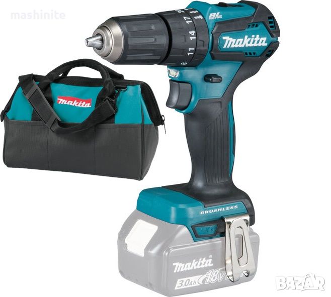 Акумулаторен ударен винтоверт DHP483Z Makita, снимка 1