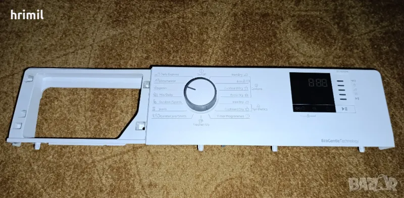 Преден панел с платка за Сушилня BEKO DF7412GAW, снимка 1