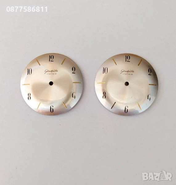 ОРИГИНАЛЕН ЦИФЕРБЛАТ ЗА ЧАСОВНИК GLASHUTTE ГЛАСХЮТЕ. ЧАСТИ ЗА ЧАСОВНИЦИ БАЛАНС ОС АНКЕР РЕМОНТОАР, снимка 1