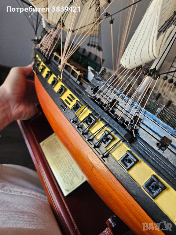 Макет на Кораб Конститюшън / Ship model Constitution, снимка 1