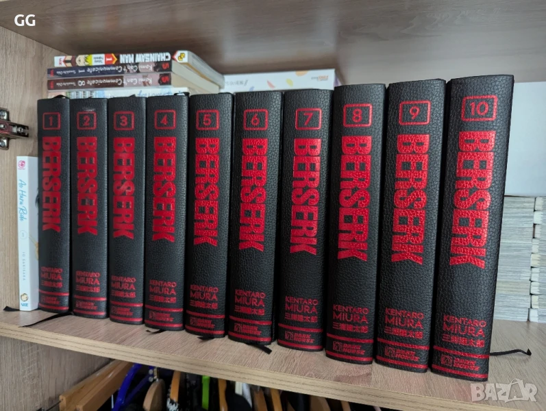 Berserk Deluxe edition vol 1-10 манга на английски , снимка 1