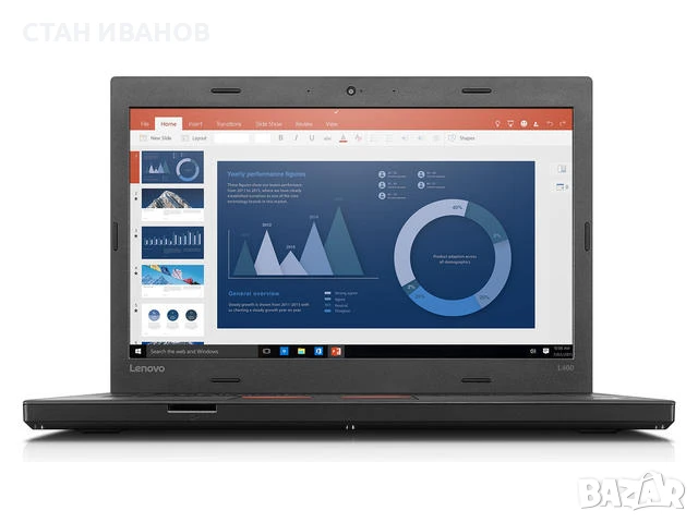 Лаптоп Lenovo ThinkPad L460, 14", 8GB ram, 120GB 2.5 Inch SSD, снимка 1