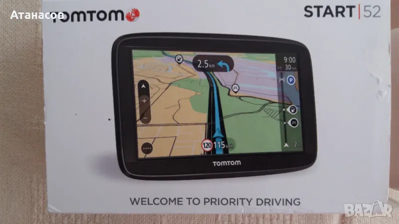 Продавам почти нов GPS марка TomTom Start 52, снимка 1