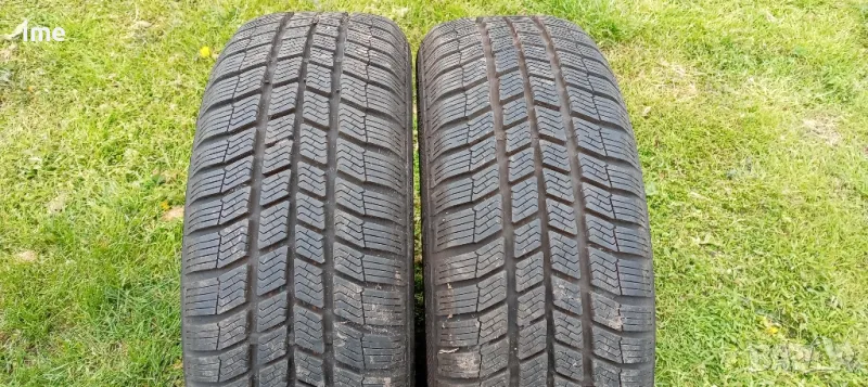 2бр зимни гуми 195/60R15. Barum Polaris3. DOT 2614. 6 и 7.5 мм дълбочина на шарката. Като нови., снимка 1