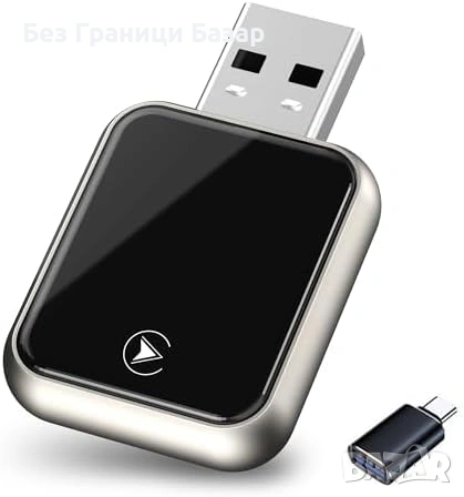 Нов Wireless Apple CarPlay адаптер iOS 11+ за 800+ автомобила кола usb, снимка 1