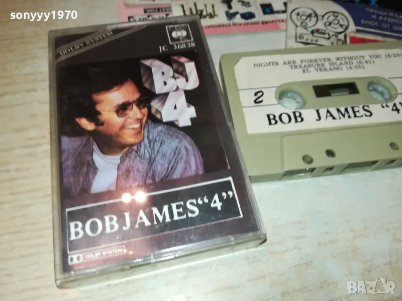 BOB JAMES 4-0RIGINAL TAPE 1512241919, снимка 1