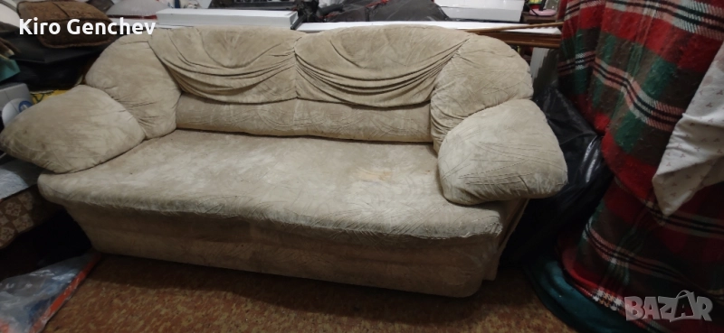 Диван 2-ка бежов , снимка 1