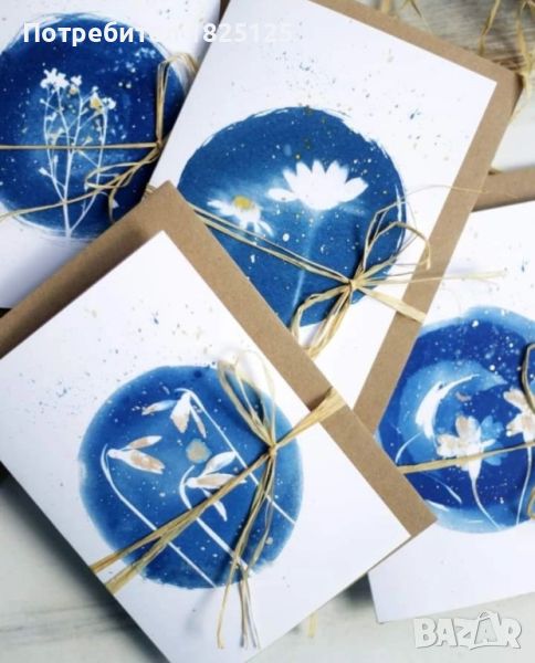 Материали за Цианотипия Cyanotype комплекти, разтвори, вещества, химия, снимка 1