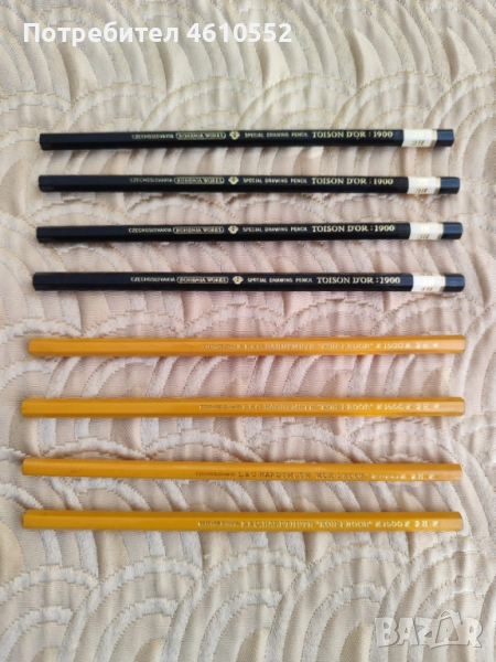 Нови оригинални моливи КОН-I- NOOR и Toison Do'R, снимка 1
