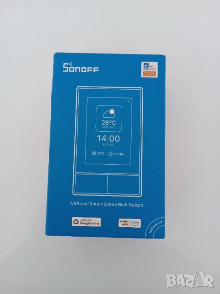 SONOFF NSPanel EU – Смарт ключ за централно управление 86/EU, снимка 1