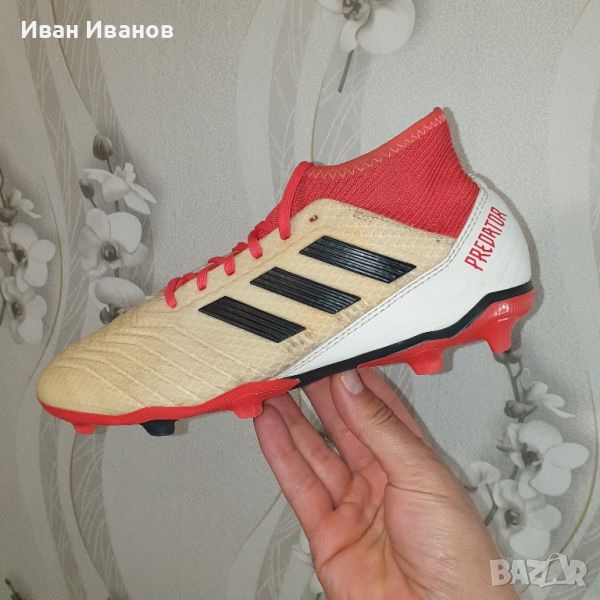  бутонки adidas PREDATOR 18.3 FG  номер 42-43 1/3, снимка 1