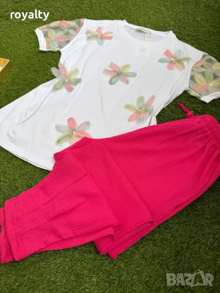 Памучни дамски комплекти Различни дизайни , снимка 1