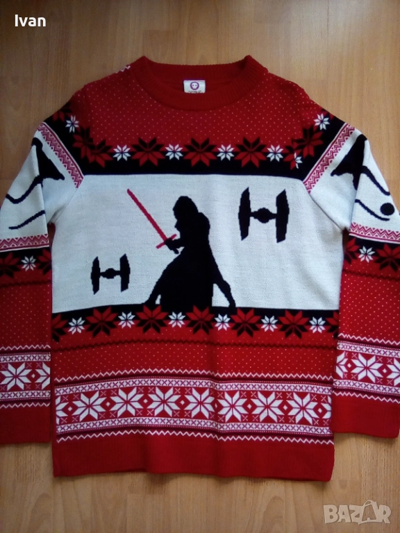 Коледен пуловер Star Wars  Kylo Ren, снимка 1