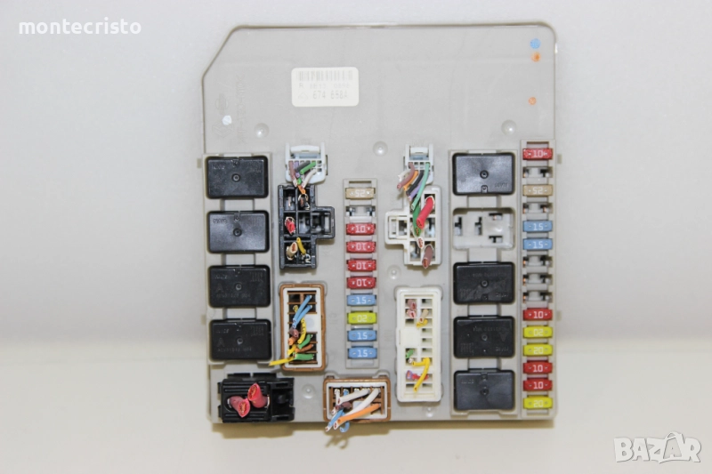 Бушонно табло Renault Clio (2005-2013г.) 674658A / 674 658A, снимка 1