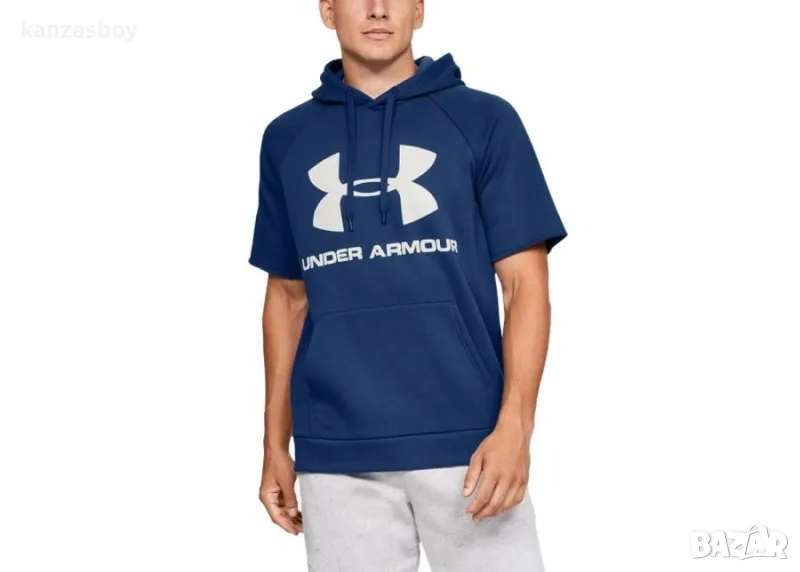 Under Armour Rival Fleece Logo - страхотно мъжко горнище КАТО НОВО ХЛ, снимка 1