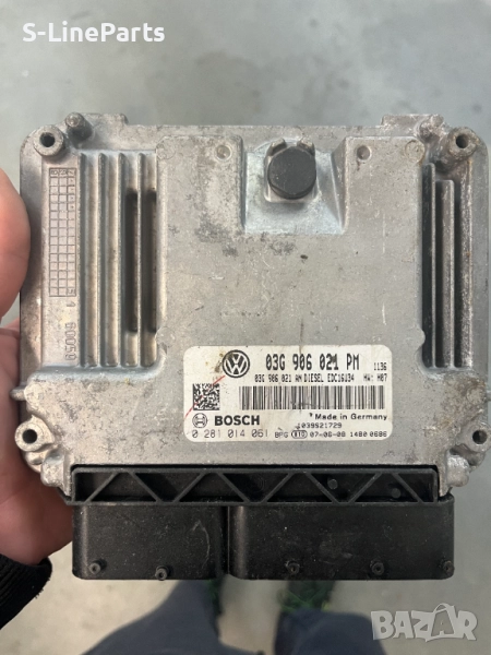 Компютър двигател VW Volkswagen Golf 5 1.9TDI 03G906021PM ФВ Фолцваген Голф 5 1.9ТДИ golf, снимка 1