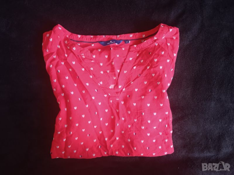TOM TAILOR - Нова оригинална дамска блуза с къс ръкав, снимка 1