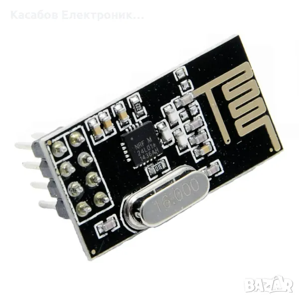 Радиомодул nRF24L01 2,4GHz (предавател/приемник), снимка 1