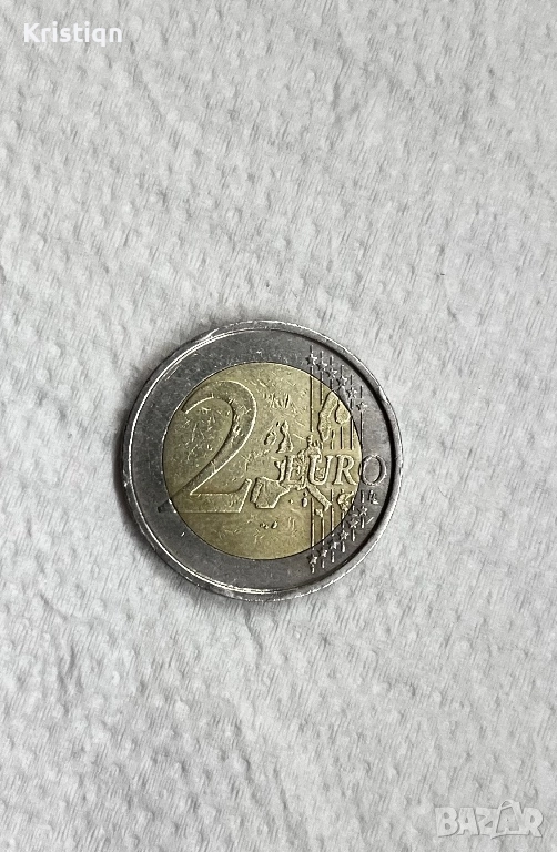 2€centa  Данте Алигиери., снимка 1