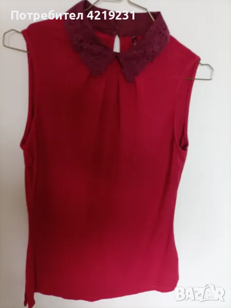 елеганта блуза от вискоза на Karen Millen, снимка 1