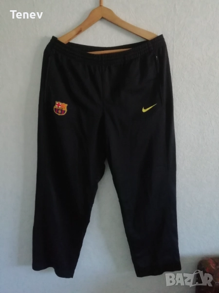 Barcelona Nike оригинално памучно долнище анцуг Барселона размер XL черно , снимка 1