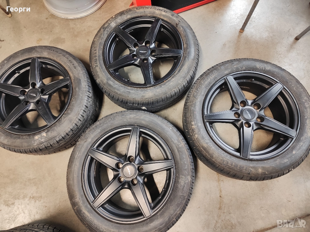 4бр.алуминиева джанта 16цола за VW, Audi,Mercedes,Skoda 5x112, снимка 1