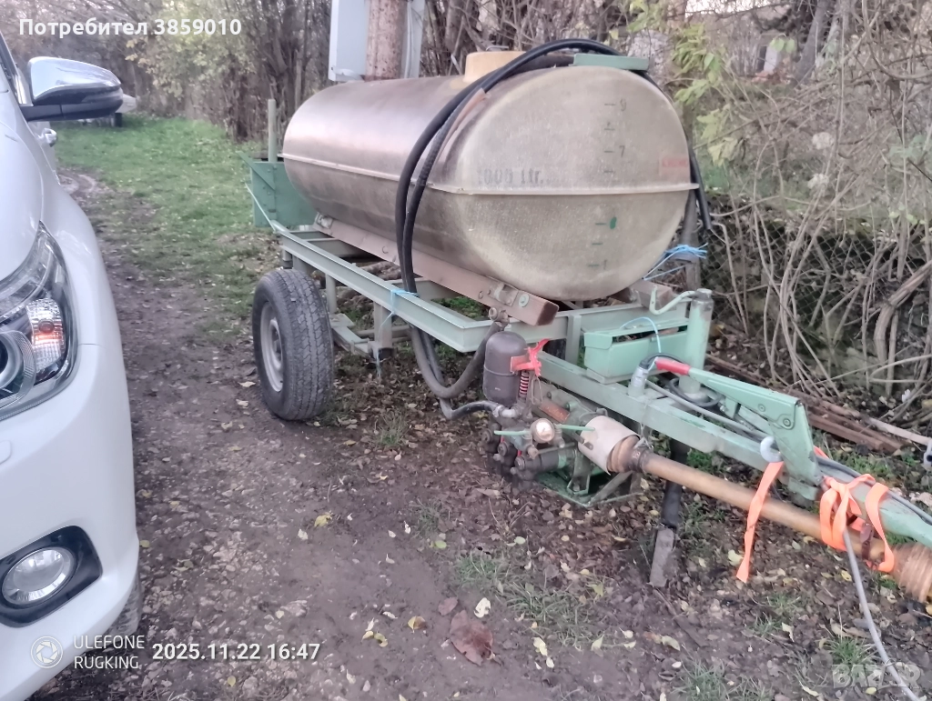 Цистерна с помпа, снимка 1
