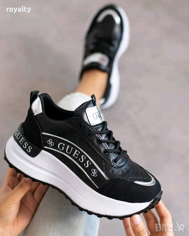 Guess Черни Дамски Маратонки , снимка 1
