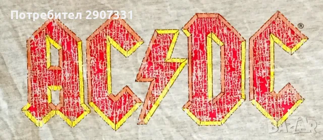 Тениска групи AC/DC. Официален продукт, снимка 2 - Тениски - 46851803