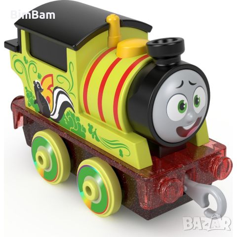 Оригинално влакче Thomas & Friends PERCY Colour changers - променящ се цвят / FISHER PRICE, снимка 3 - Влакчета, самолети, хеликоптери - 45810098