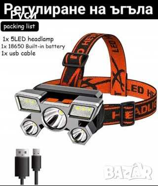 Челник, Фенер за глава, снимка 4 - Къмпинг осветление - 54228076