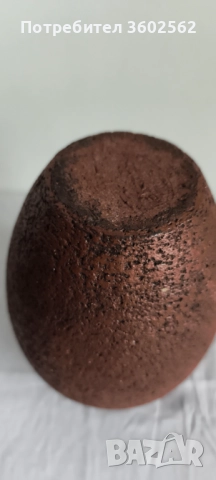 декоративна студийна керамична ваза-лава ефект, снимка 3 - Вази - 52788145