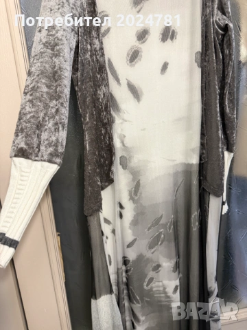 Италианска луксозна рокля, снимка 3 - Рокли - 54263081