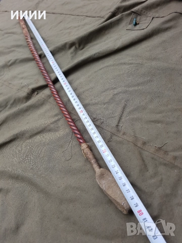 Нагайка камшик, снимка 3 - Антикварни и старинни предмети - 52280786