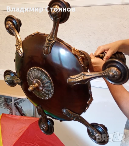 Винтидж полилей - 6 осветителни тела, класически дизайн