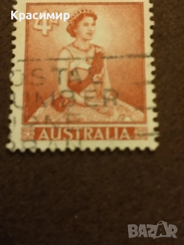 Австралия 1959 г , снимка 2 - Филателия - 52370032