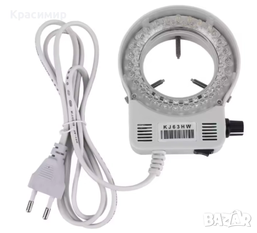 LED пръстеновидна лампа за микроскоп, снимка 3 - Лаборатория - 51941720