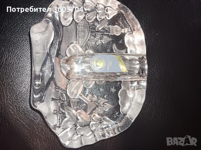 кристал на статуетка Германия, снимка 3 - Статуетки - 53718118