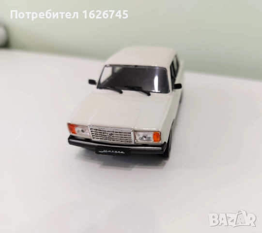 ВАЗ 2107 1:43 Deagostini, снимка 2 - Колекции - 52421492