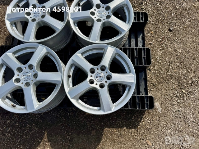 4бр.Алуминиеви джанти ENZO 16цола 5x114.3 за Kia,Hyundai,Mazda,Mitsubishi,Ford Maverick, снимка 4 - Гуми и джанти - 53873278