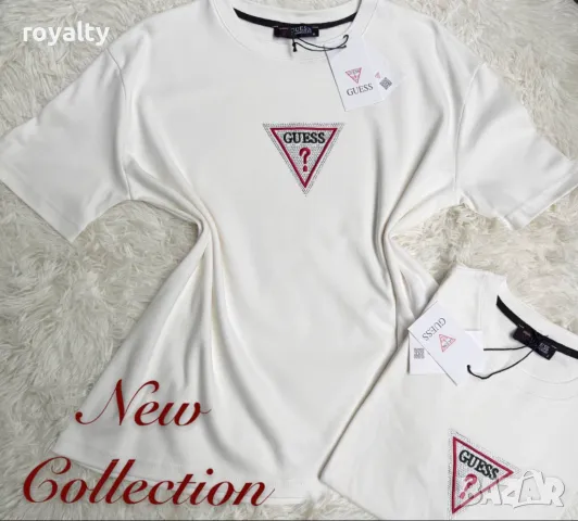 Памучни дамски тениски Guess 