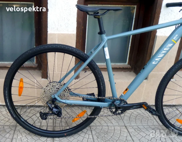 Canyon М 0134 ! 28 цола ! Трекинг хибрид- лек офроуд ! Като НОВ ! Алуминиев!, снимка 13 - Велосипеди - 51108479