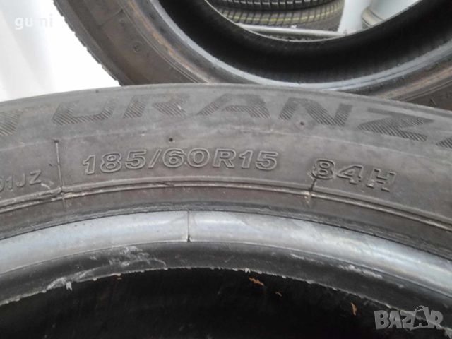 2бр летни гуми 185/60/15 BRIDGESTONE L01285 , снимка 4 - Гуми и джанти - 46752536