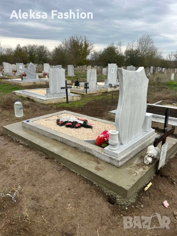 Изработка на надгробни паметници от мрамор и гранит реставрация монтаж, снимка 3 - Траурни и погребални услуги - 53859626