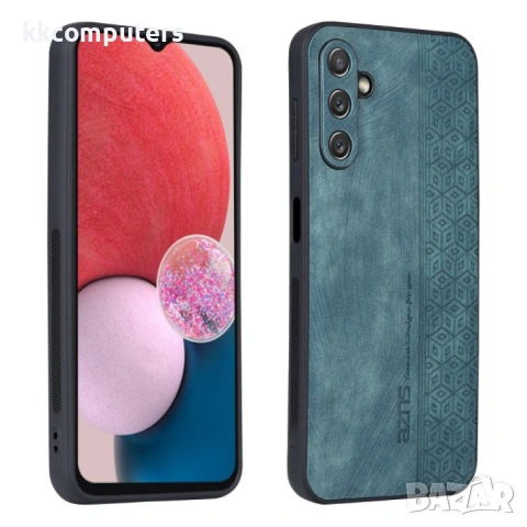 Samsung Galaxy A14 5G Удароустойчив Кожен Калъф и Протектор, снимка 2 - Калъфи, кейсове - 53897851