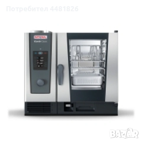 Електрически конвектомат 6×GN 1/1 с автоматично почистване