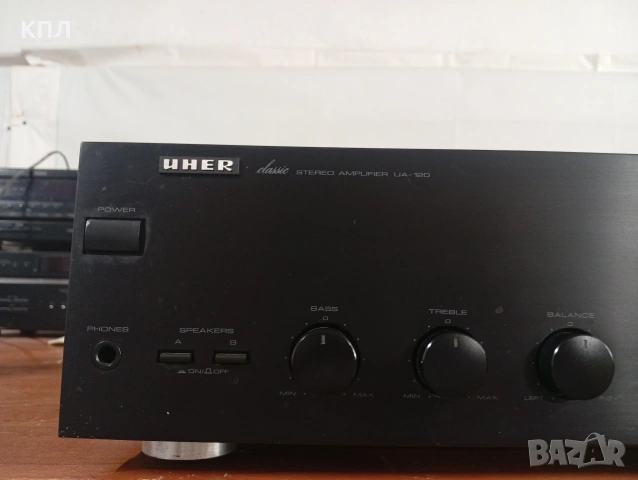 Усилвател UHER UA-120, снимка 2 - Ресийвъри, усилватели, смесителни пултове - 54031348