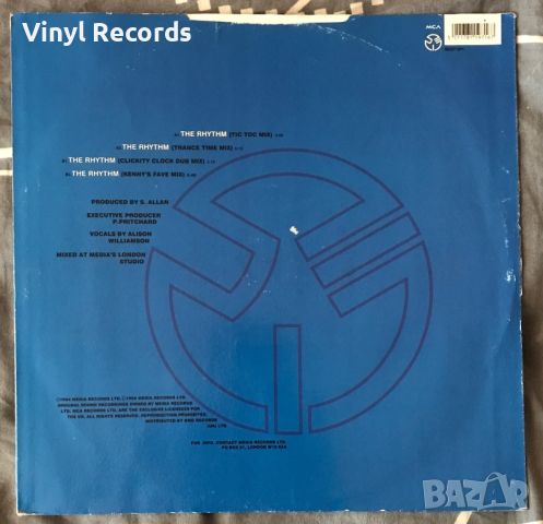 Clock – The Rhythm, Vinyl 12", 33 ⅓ RPM, снимка 2 - Грамофонни плочи - 46020965