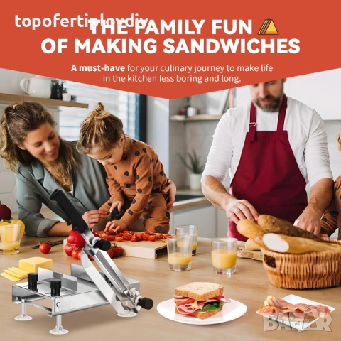 Колбасорезачка BAOSHISHAN, снимка 4 - Кухненски роботи - 54037571